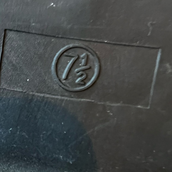 Black lace up combat boots - Picture 5 of 7